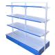 Metal Mesh Back Gondola Shelving Heavy Duty Grocery Shop Display Shelf