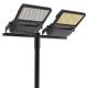 Dimmable IK09 Tennis Court Floodlights Multi Scene AC 100V-227V