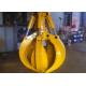 Rotating 2T Excavator Hydraulic Orange Peel Grab Bucket