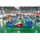 Mobile 20 X15M Inflatable Aquatic Sport Park Logo Printed