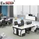Modern Office Working Station For Commercial Furniture Office Cubicles Table White