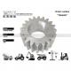 199-4625 Steel Material E315D Excavator Swing 2 Stage Planetary Gear Precision Casting Or Forging Technique