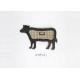 Household Metal Kitchen Cattle Wooden Crate Basket