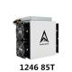 Canaan Avalon 1246 85t 3420W Avalon Bitcoin Miner SHA256 Asic Mining Machine