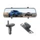 Digital Rearview 2.4GHz Wireless Mirror Dash Cam Waterproof IP69K