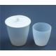 High Thermal Stability PFA Crucible Good Chemical Resistance And Transparency