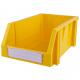 Customer Logo Solid Box Stackable Plastic Shelf Bin for Workshop Storage in Warehouse