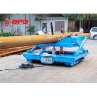 Rail Mounted Oil Hydraulic Scissor Lift Trolley With Operation Platform