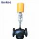 DN65 Electric Control Valve for Heat Oil Transfer or Steam Regulating Type Replace Baelz Proportional Control Globe Valv