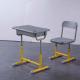 HDPE Environmental Iron Aluminum Student Desk Aand Chair Set With Drawer
