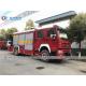 Howo 6 Wheel 290HP Firefighter Truck With 5T Knuckle Crane