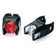 Outdoor Riding Silicone LED Bike Lights Durable Clip On CE / ROHS Approval