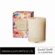 White Bottle Room Scented Candles , Aromatherapy Soy Pillar Candles 270g