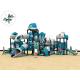 Galvanized Steel Pipe And LLDPE Plastic Jungle Play Outdoor Playground Equipment MT-MLY0299