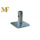 Swivel Or Fixed Galvanized Pipe Post Universal Steel Scaffold Accessory Base Plate