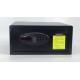 Home Cash Money Key Lock Safe Box with CE Certified Black Appearance of Height 273mm