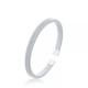 Winter Bohemian Stainless Bangle Bracelet Cuff White Color For Teen