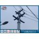 110KV Hexadecagonal Electric Steel Pole for Transmission and Distribution with Galvanized