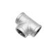 Hexagon Head Code Stainless Steel Equal Tee for Industrial Pipe Fittings Applications