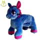 Hansel best seller new design indoor and outdoor blue horse battery operated animal scooters