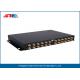 High Power RS232 Interface HF RFID Reader , Ethernet RFID Reader With 24 Channels One GPIO