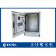 One Front Door Outdoor Telecom Cabinet 16U 19Inch 20mm PEF Insulation 650*650*1000mm
