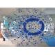 Ocean Blue 3m Diameter Inflatable Zorb Ball With Plato 1.0mm PVC