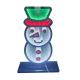 Home Decor Snowman Light Infinity Mirror with 1000lm Luminous Flux and Power Cord