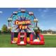 Carnival Ferris Wheel Inflatable Bouncer Combo / Blow Up Backyard Bounce House