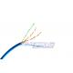 UTP CAT5E Network Cable 24 AWG Solid Bare Copper Conductor with CM Rated PVC