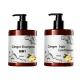 Organic Oil Control Ginger Shampoo for Unisex Adults in Hair-Repairing Hair Care Set