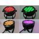 IP65 RGBWAP 6in one Outdoor  Waterproof Flat Led Par With Purple Color Amber Color TSA136