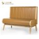Hot Sell Couch Sofa, Hotel & Restaurant Booth Sofa, Top Quality Couch, PU Leather Upholstery, High Density Foam