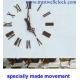 master slave clocks of 4 four side 1m diameter clock tower with clock hands & scales -GOOD CLOCK YANTAI)TRUST-WELL CO LT