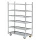 Best selling danish trolley for flowers cheap price CC container duralumin/aluminium trolley cart