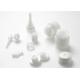 Medical White Plastic Injection Parts Gear Micro ABS Various Size Corrosion