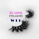 Pure Handmade Craft 3D Mink Eyelashes Cruelty Free With OEM / ODM Services