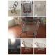 Stable Commercial Shopping Trolley Metal Garment Display Rack Store Shelving