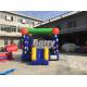 Digital Printing Balloon Inflatable Outdoor Bouncy Castle With Slide Good Tension