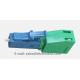 Fiber Optic LC UPC Attenuator Plastic LC APC Attenuator For Test Equipment