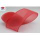 Red Nylon Heated Hook And Loop Hair Rollers / Hair Band For Women , Self Grip