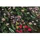 Stretch Multi Colored Floral Heavy Beaded Lace Fabric For Wedding Dress Decoration