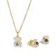 Cute Shell Fashion Jewelry Set For Lady , Silver Plated Wedding Jewelry