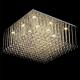 Square Flush Mount Crystal Chandelier For Luxury Living Room Crystal Chandeliers(WH-CA-95)