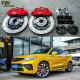 Front Big Brake Kit 4 Piston Caliper With 378x32mm Rotor BBK Auto Brake System For Geely Tugella  20 Inch Car Rim