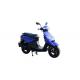 gas motor scooter 125cc 150cc JOG GY6 engine front disc rear drum black alloy wheel blue plastic body