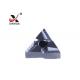 Tungsten CNC Cemet Cutting Inserts For Turning Tools , Triangle Carbide Inserts TNMG160404-VF