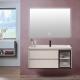 Luxury 800mm Modern Wall Hung Vanity With Sink And Vessel Basins