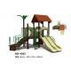 Commercial Outdoor Kids Combination Of Plastic Slide Amusement Park/Playground