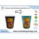 400ml Plastic Personalized Kids Mugs Eco-Friendly Cartoon Character